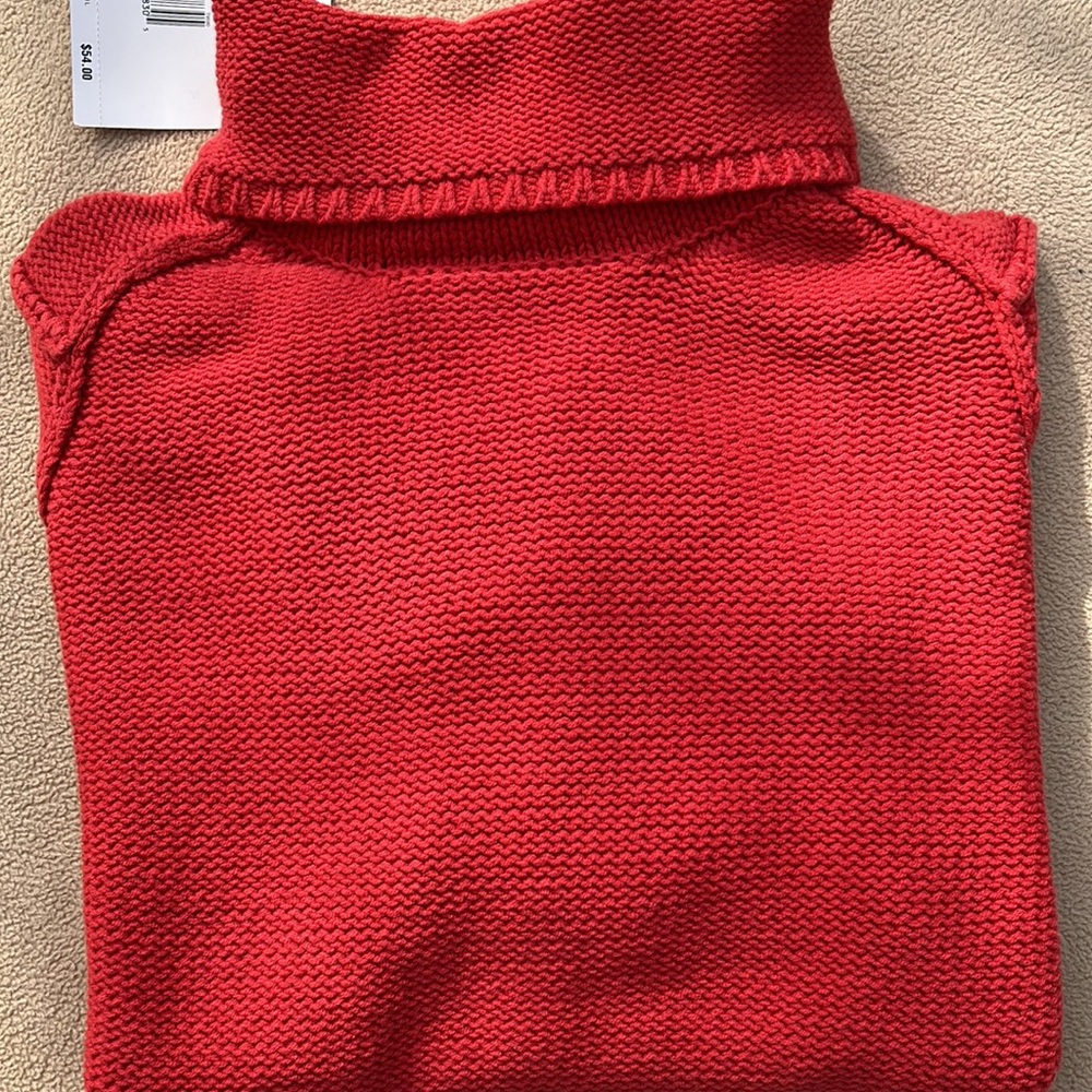 Liz Claiborne Cotton Blend Knit Turtleneck Sweater NWT - Picture 12 of 12